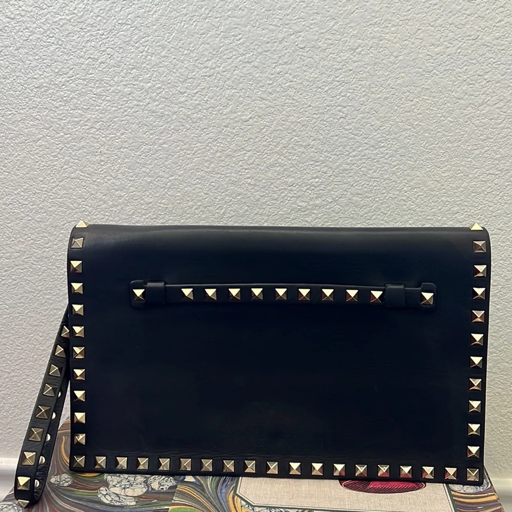 Valentino Studded Clutch - Picture 4 of 8